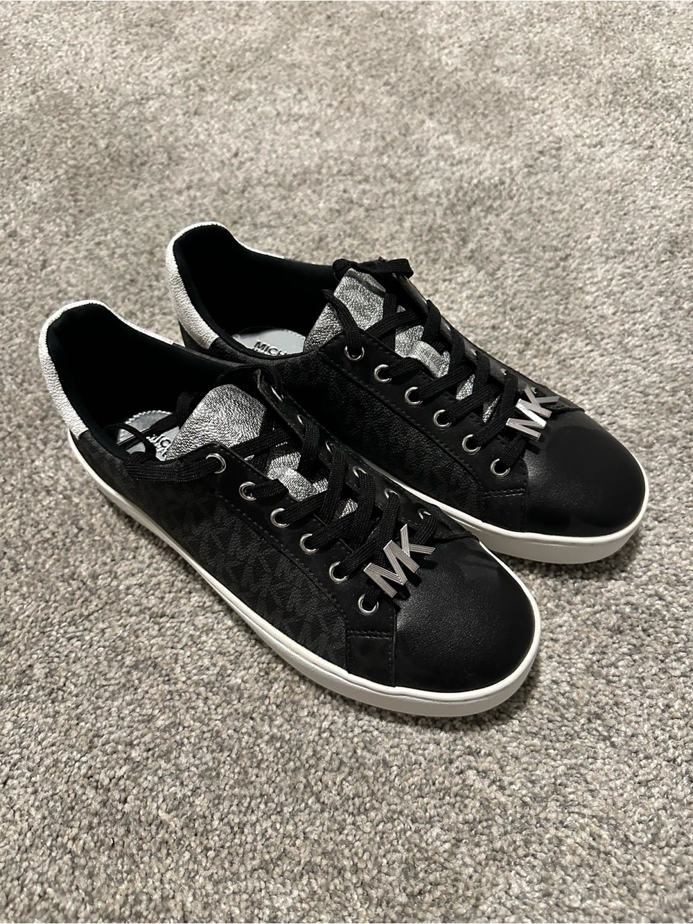 Michael Kors Poppy Color-Block Logo Sneakers